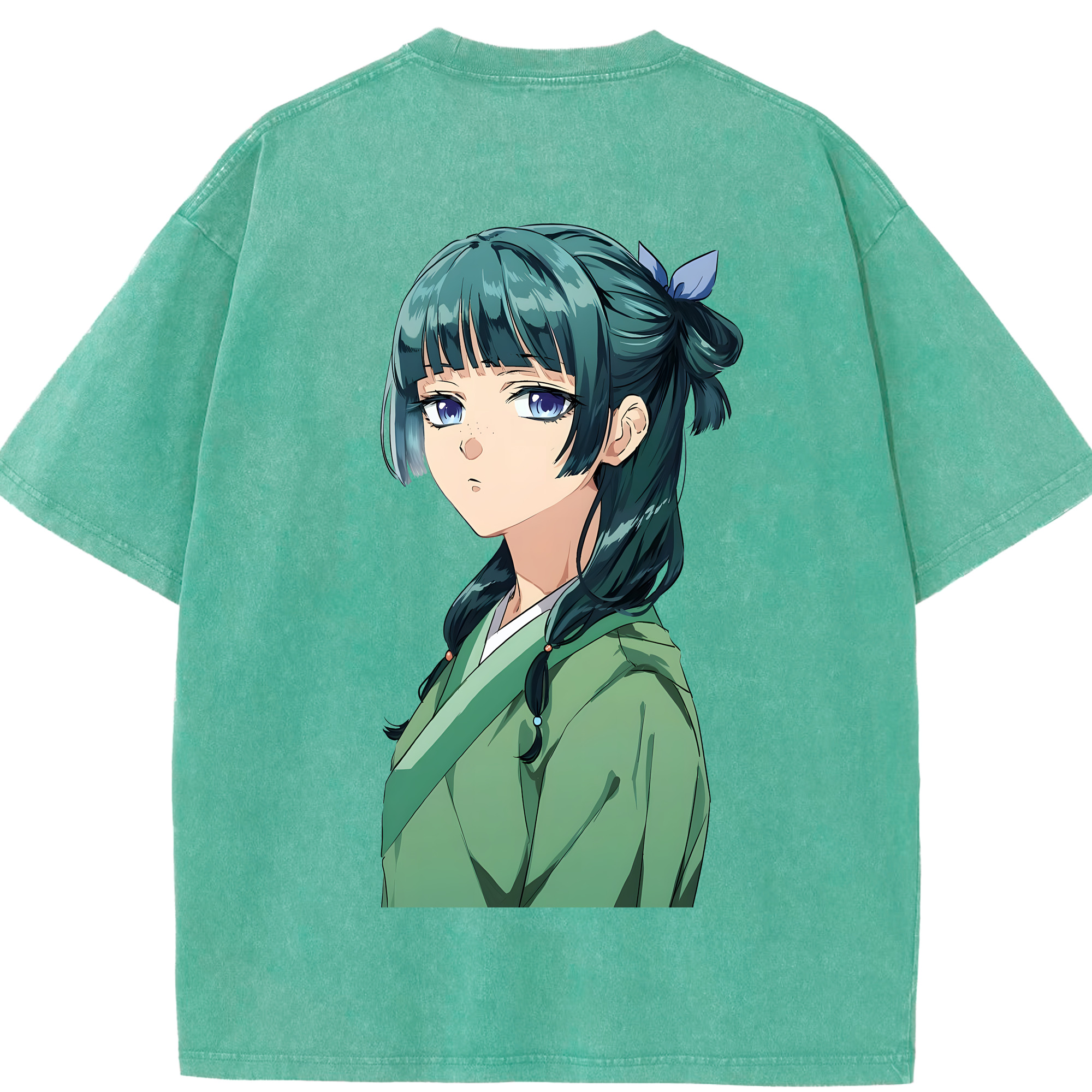 （画像用） 薬屋のひとりごと The Apothecary Diaries 綿100% ヴィンテージ風 半袖Tシャツ（背面プリント）